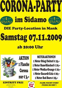 Corona-Party@Cafe Sidamo Mank