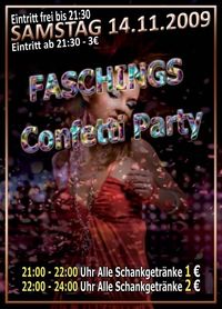 Faschings Confetti Party