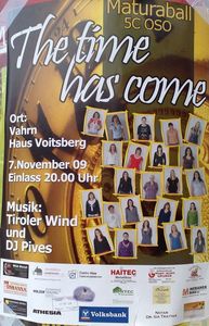 The time as come (Maturaball)@Haus Voitsberg