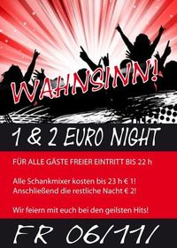 1 & 2 Euro Night@Boom Linz