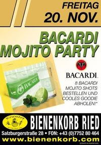 Bacardi Mojito Party@Bienenkorb Ried