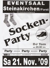 Socken-Party@Eventsaal Steinakirchen/Forst