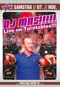 DJ MNS Live on Turntables@Bollwerk Liezen