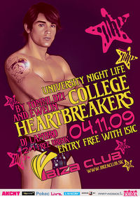 College heartbreakers@Ibiza Club