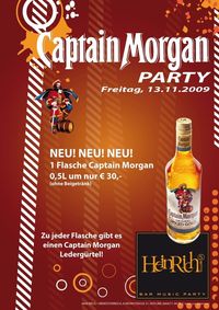 Captain Morgan Pary@Club Heinrichs Tanzbar
