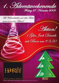 1. Adventwochenende@Club Heinrichs Tanzbar