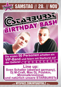 Starburst - Birthday Bash@Baby'O