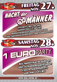 1 Euro Party@Tollhaus Neumarkt