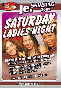 Saturday Ladies Night@Tollhaus Wolfsberg