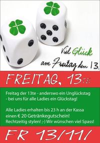 Freitag der 13.@Fledermaus Graz