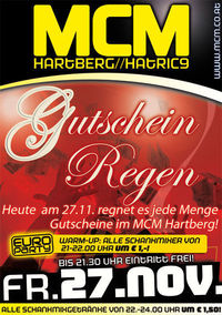 Gutschein Regen@MCM Hartberg