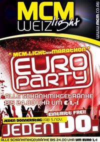 Euro Party@MCM Weiz light