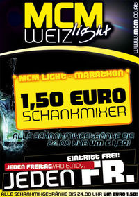 MCM Light Marathon - €1,50 Schankmixer@MCM Weiz light