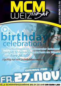 Birthday Celebration@MCM Weiz light