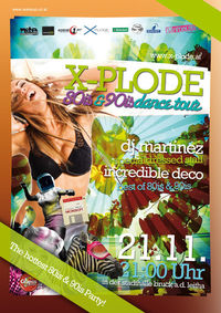 X-Plode 80is & 90is Dance Tour@Stadthalle