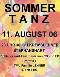Sommer-Tanz@GH Kremslehner