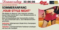 Sommeranfang - Your Style Night@Musikpark-A1