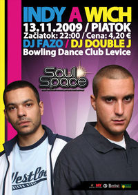 Soul Space + koncert INDY a WICH@Bowling Club