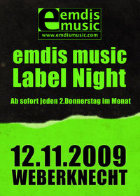 emdis music Label Night@Weberknecht