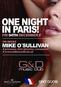 One night in Paris!@G&D music club