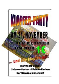 Klopfer-Party @Bar Carasco