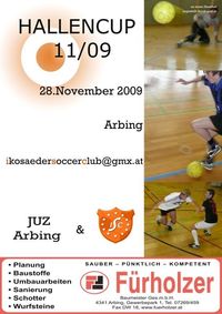 Hallencup 11/09@Mehrzweckhalle Arbing