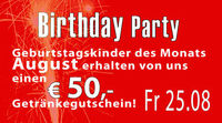 Big Birthday Party@Lava Lounge Linz