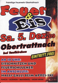 Feuer & Eis Party@Feuerwehrhaus der FF Obertrattnach