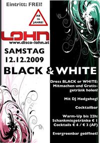 Black & White Night@Disco Lohn