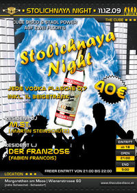 Stolichnaya Night@The Cube Disco