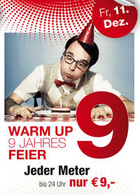 Warm Up 9 Jahres Feier@Cabrio