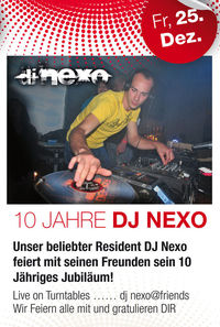 10 Jahre Dj Nexo