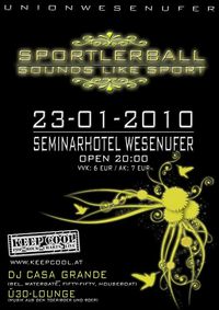 Sounds Like Sport@Seminarkultur Wesenufer