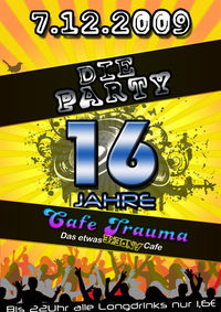 16 Jahre Trauma@Cafe Trauma