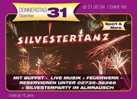 Silvestertanz @Almrausch Hadersdorf 19+