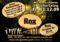 Wir feiern unseren 2 Geburtstag@Rox Musicbar Linz