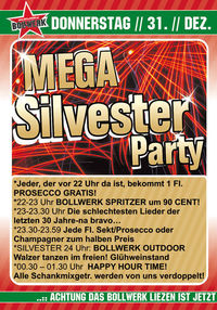 Mega Silvester Party@Bollwerk Liezen