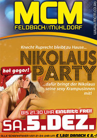 Nikolaus Party@MCM  Feldbach
