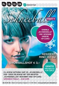 Schneeball Party@Partyhouse Reloaded