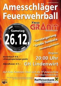 Feuerwehrball FF Amesschlag@Gasthaus Lindenwirt