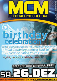 Birthday Celebration!@MCM  Feldbach