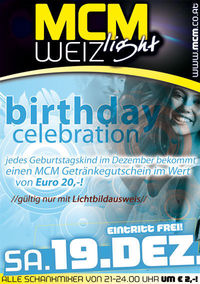 Birthday Celebration@MCM Weiz light