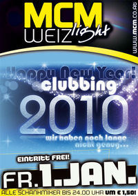 Happy New Year Clubbing!@MCM Weiz light