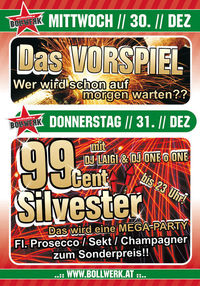 99 Cent Silvester!@Bollwerk Klagenfurt