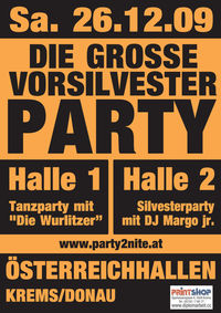 Die große Vorsilvesterparty@Österreich-Halle Krems