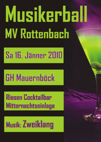 Musikerball MV Rottenbach@Landgasthaus Mauernböck