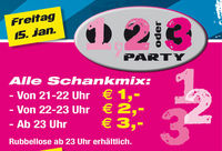 1,2 oder 3 Party@DanceTonight