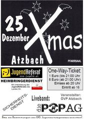 X-Mas - Atzbach@Pfarrsaal