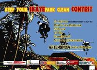 Keep Your Skatepark Clean Contest@Skatepark