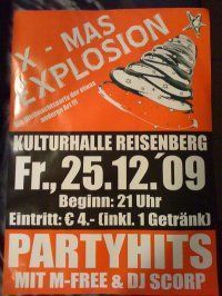 x- Mas Explosion@kulturhalle reisenberg